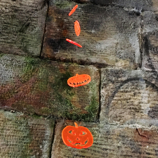 Small SunCatcher Garland 'Spooky Pumpkins'