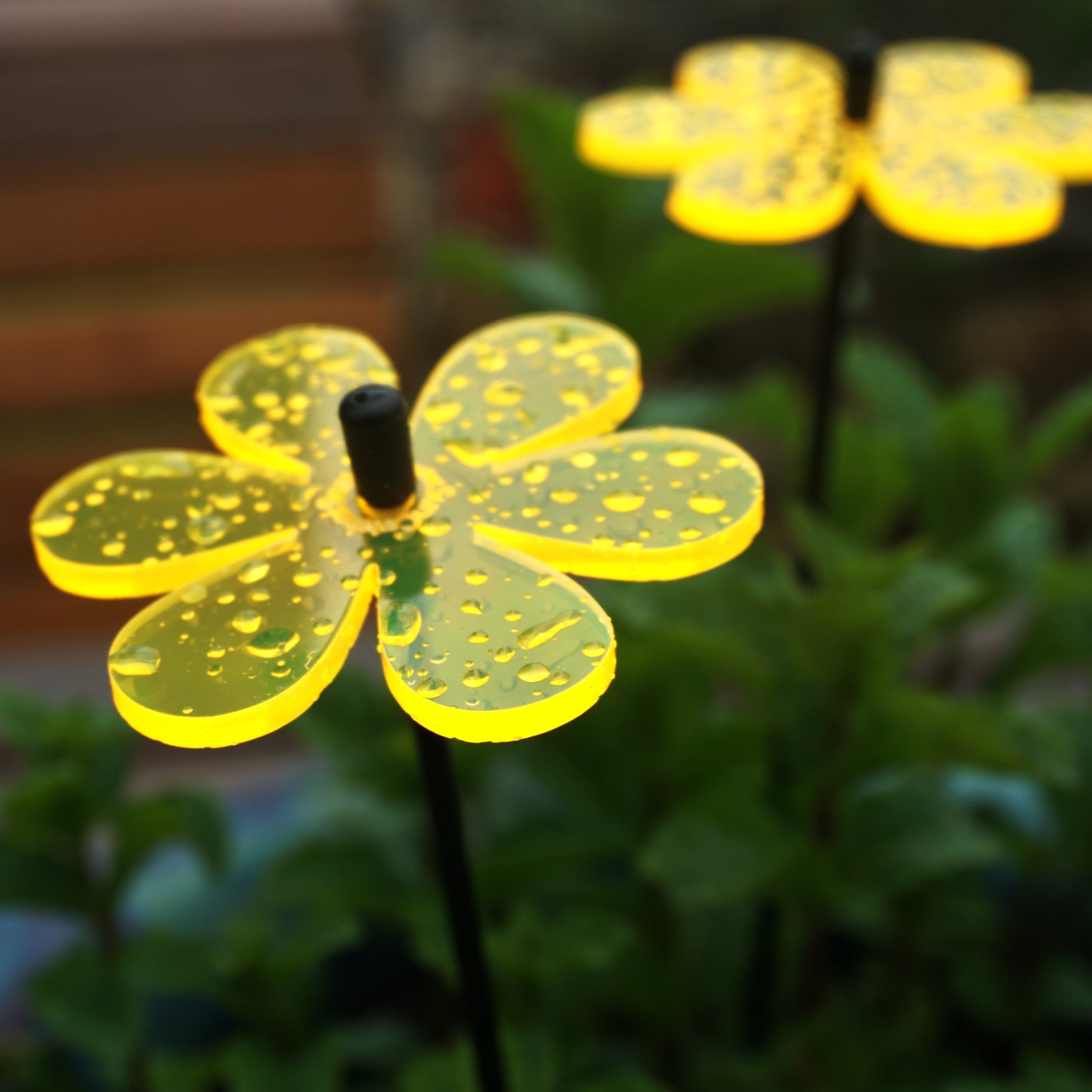 Set of 5 small SunCatchers 'Daisy', 25cm high, 6cm wide