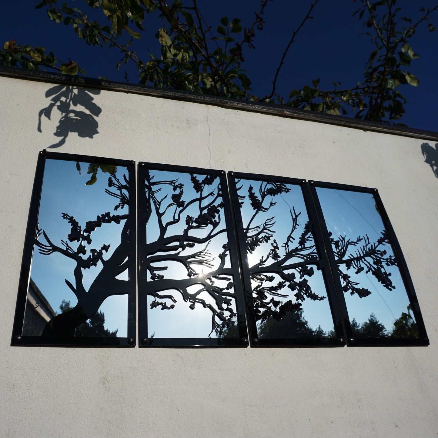 SunCatcher Garden Mirror Set Tree