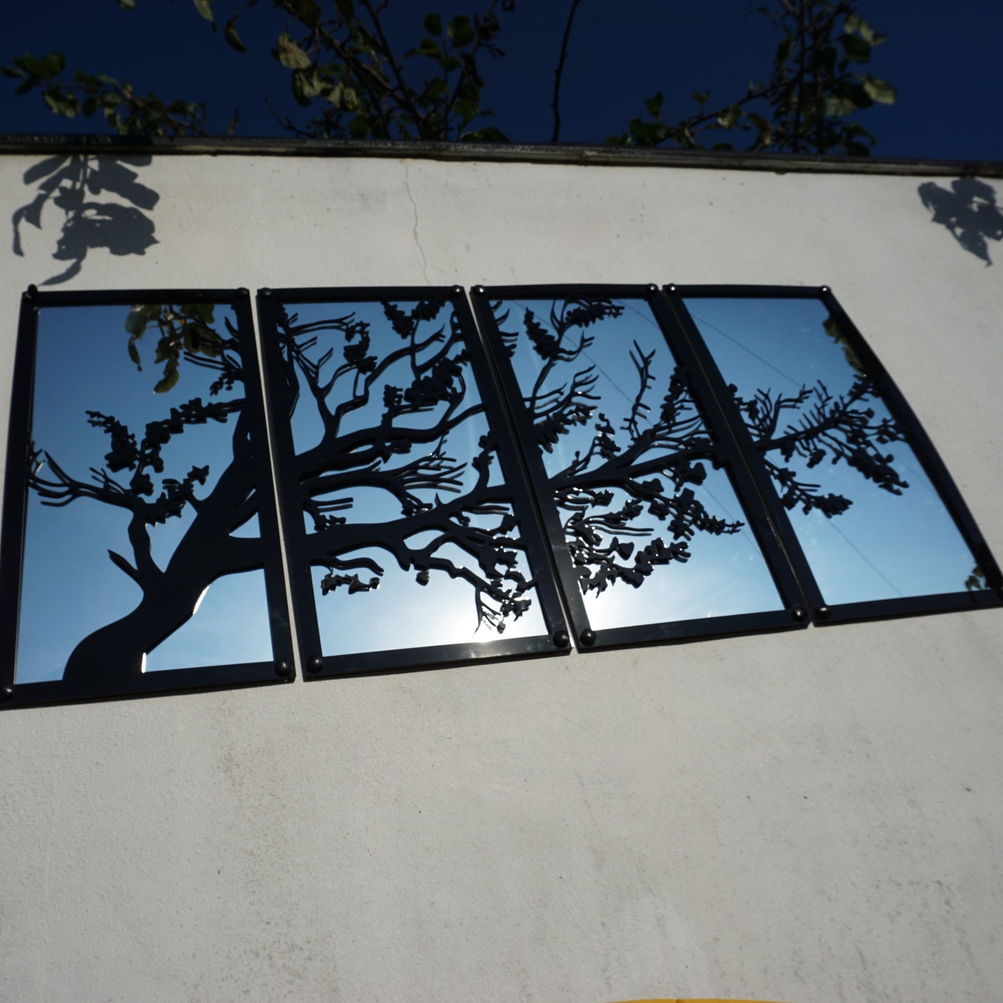 SunCatcher Garden Mirror Set Tree