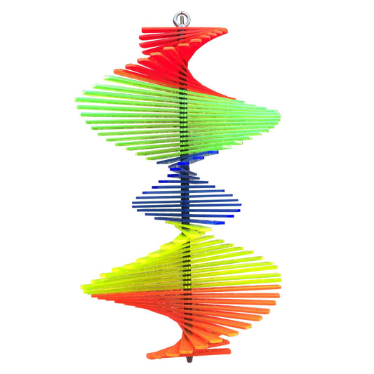 SunCatcher Fishtail Wind Spinner Garden in mixed colours