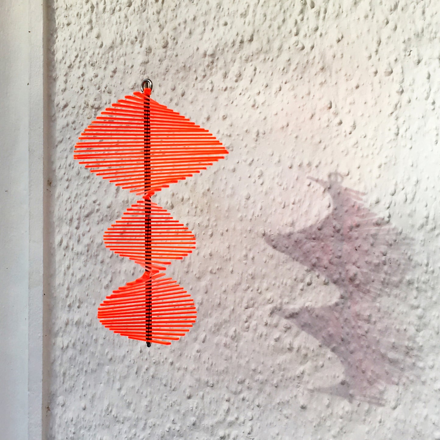 SunCatcher Fishtail Wind Spinner Garden in orange