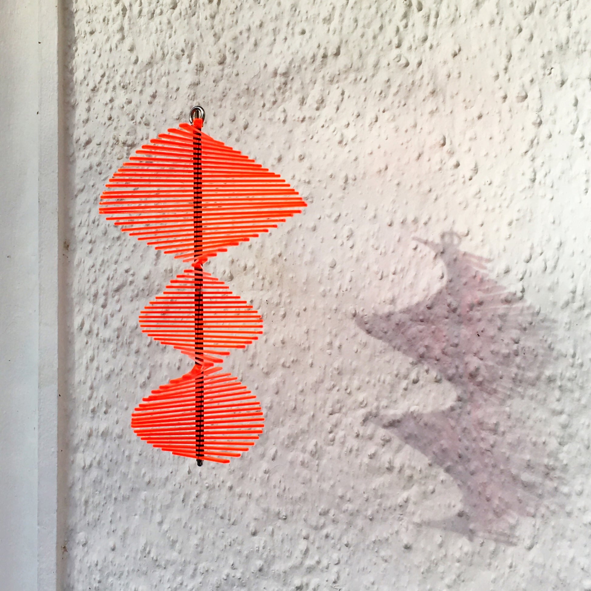 SunCatcher Fishtail Wind Spinner Garden in orange