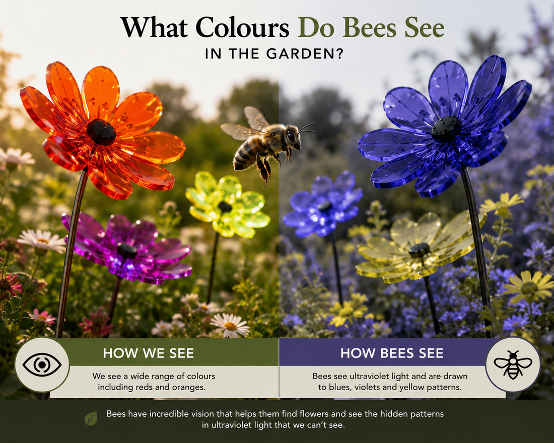 What Colours Do Bees See In The Garden?
