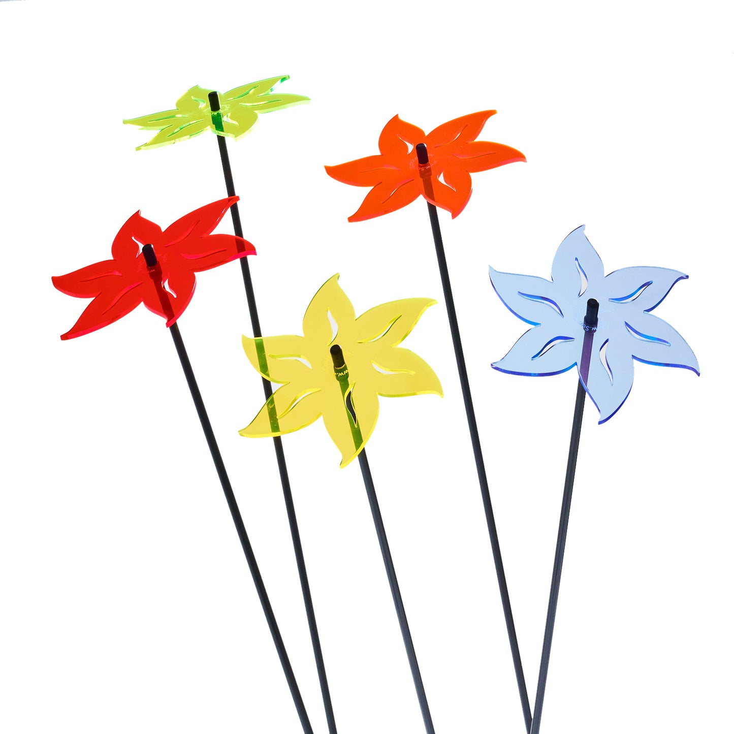 SunCatcher Tabatha Refill Box containing 9 large, 9 medium and 16 small SunCatcher Garden Decor Stakes