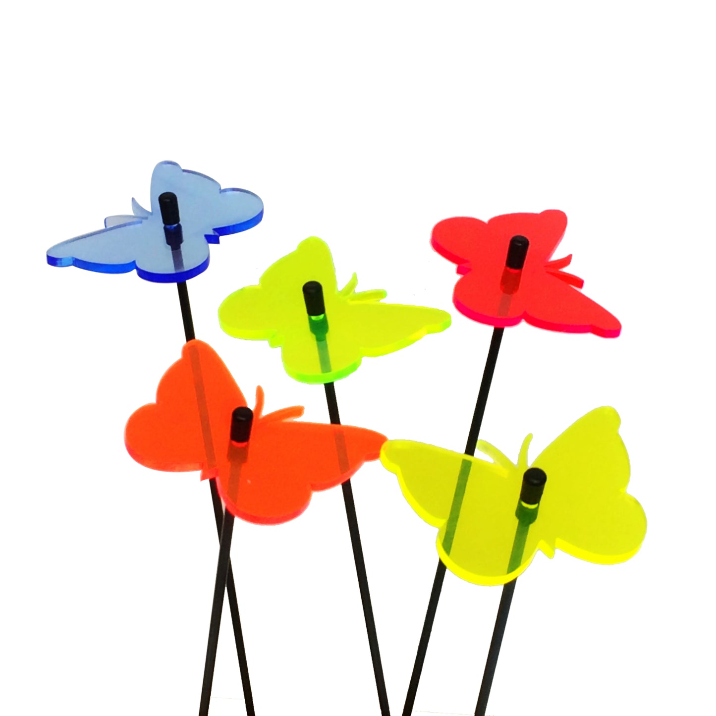 Single SunCatcher Garden Décor Stake 'Gatekeeper Butterfly'