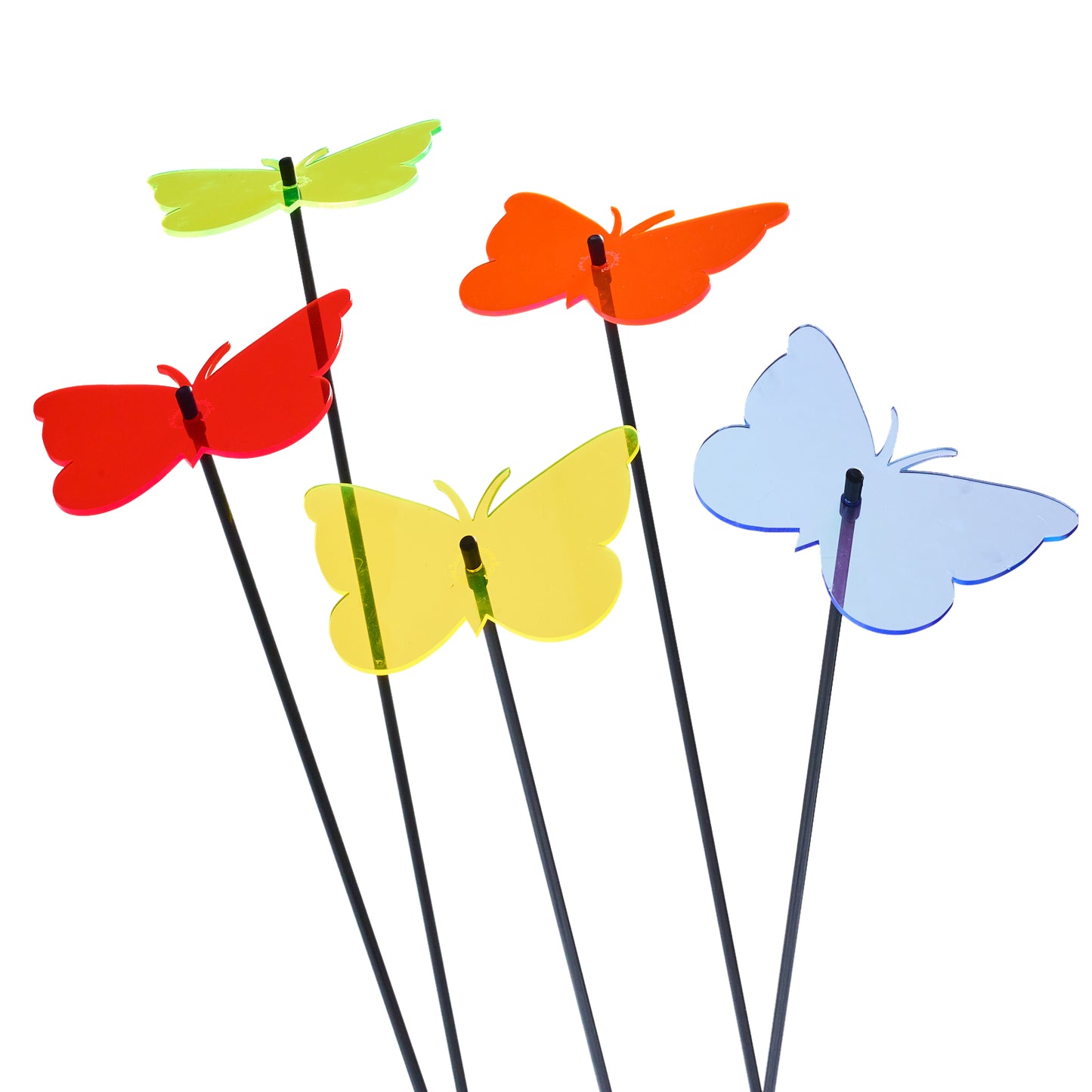 Single SunCatcher Garden Décor Stake 'Gatekeeper Butterfly'