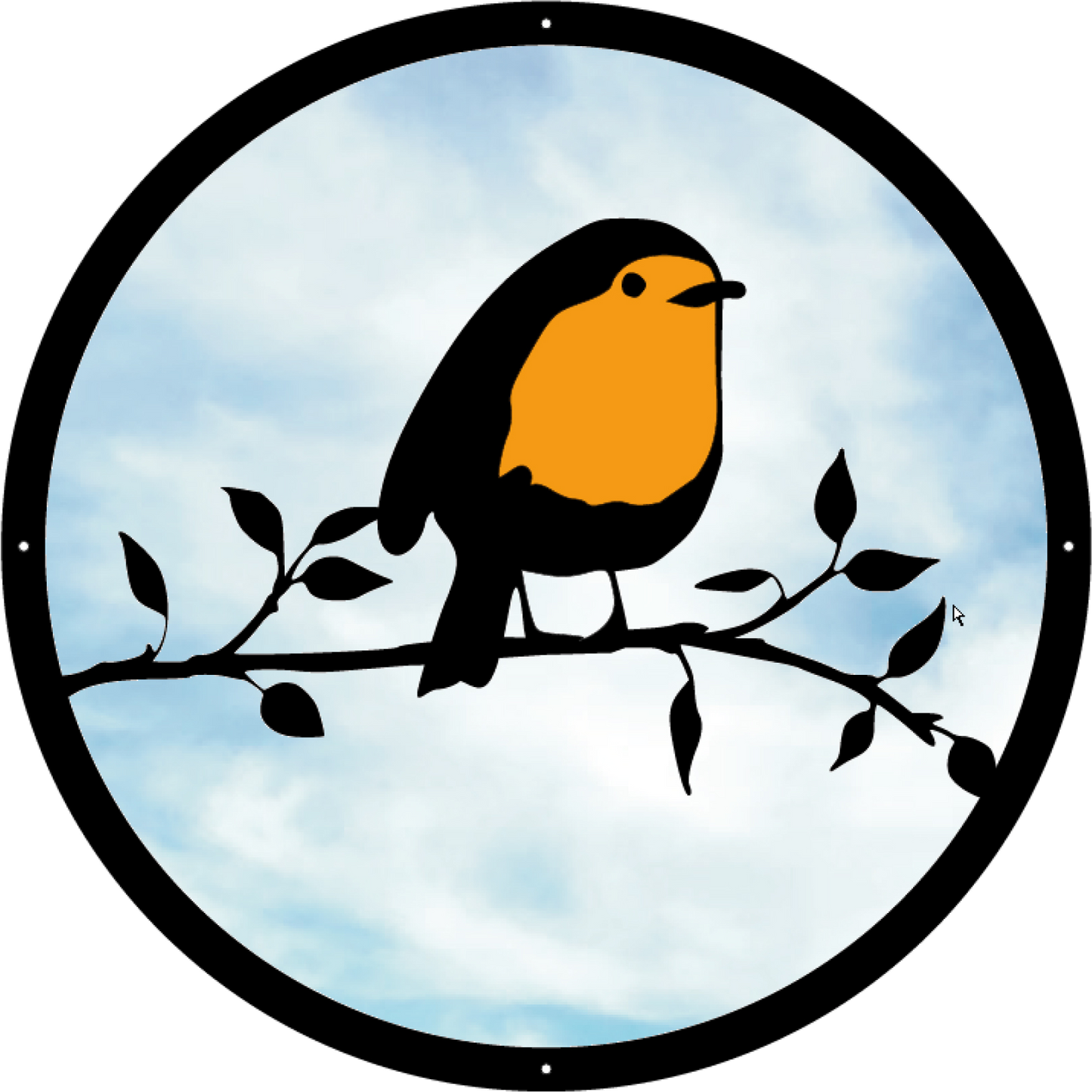 SunCatcher Garden Mirror Round Robin Range of Sizes