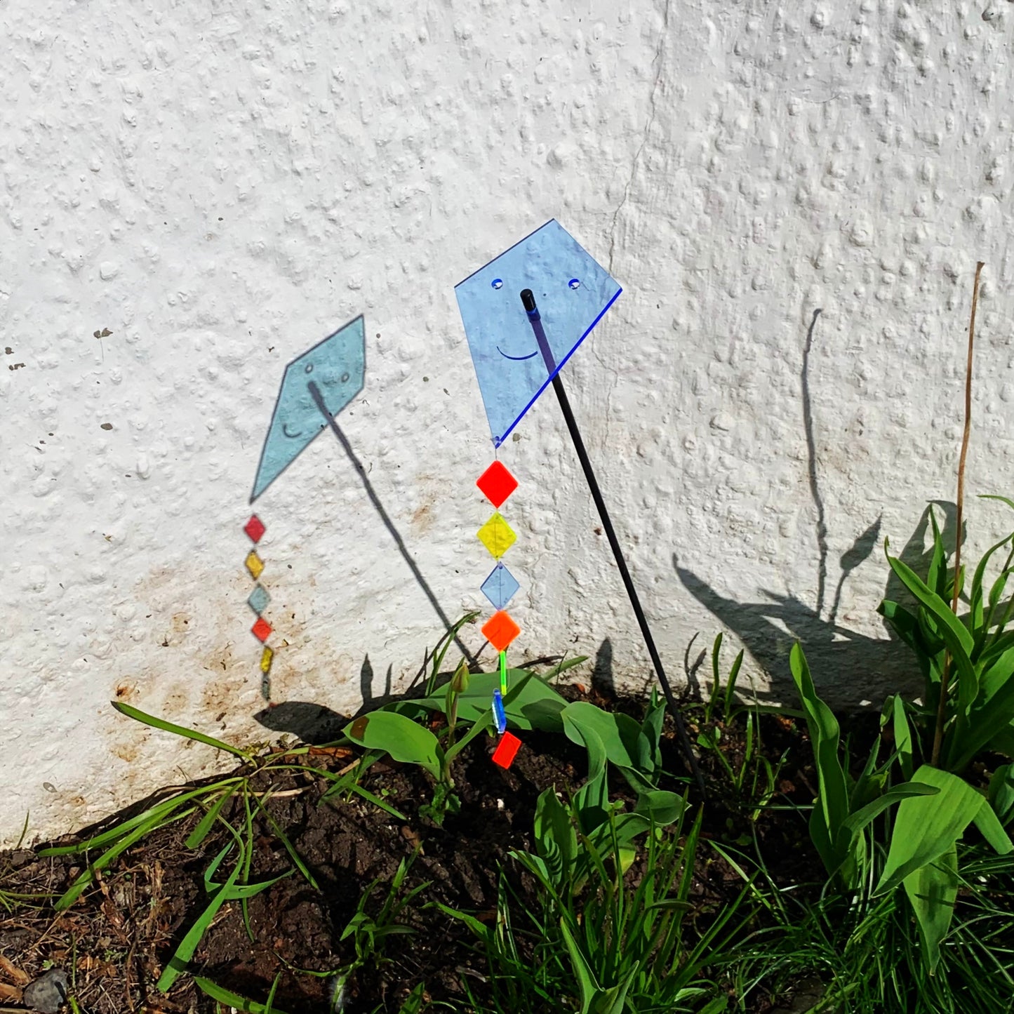 Large SunCatcher Garden Décor Ornament 'Kite with Tail'