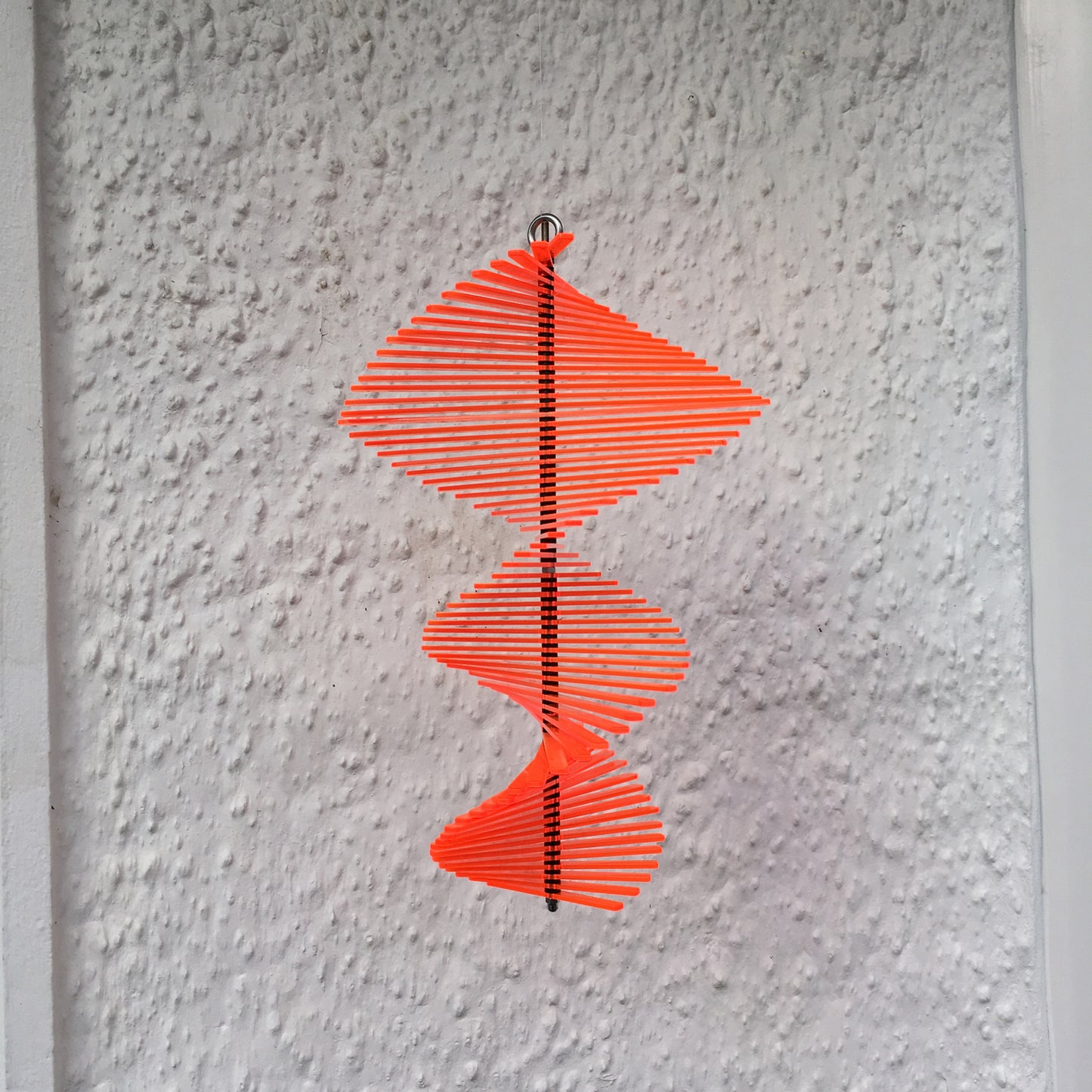 SunCatcher Fishtail Wind Spinner Garden in orange