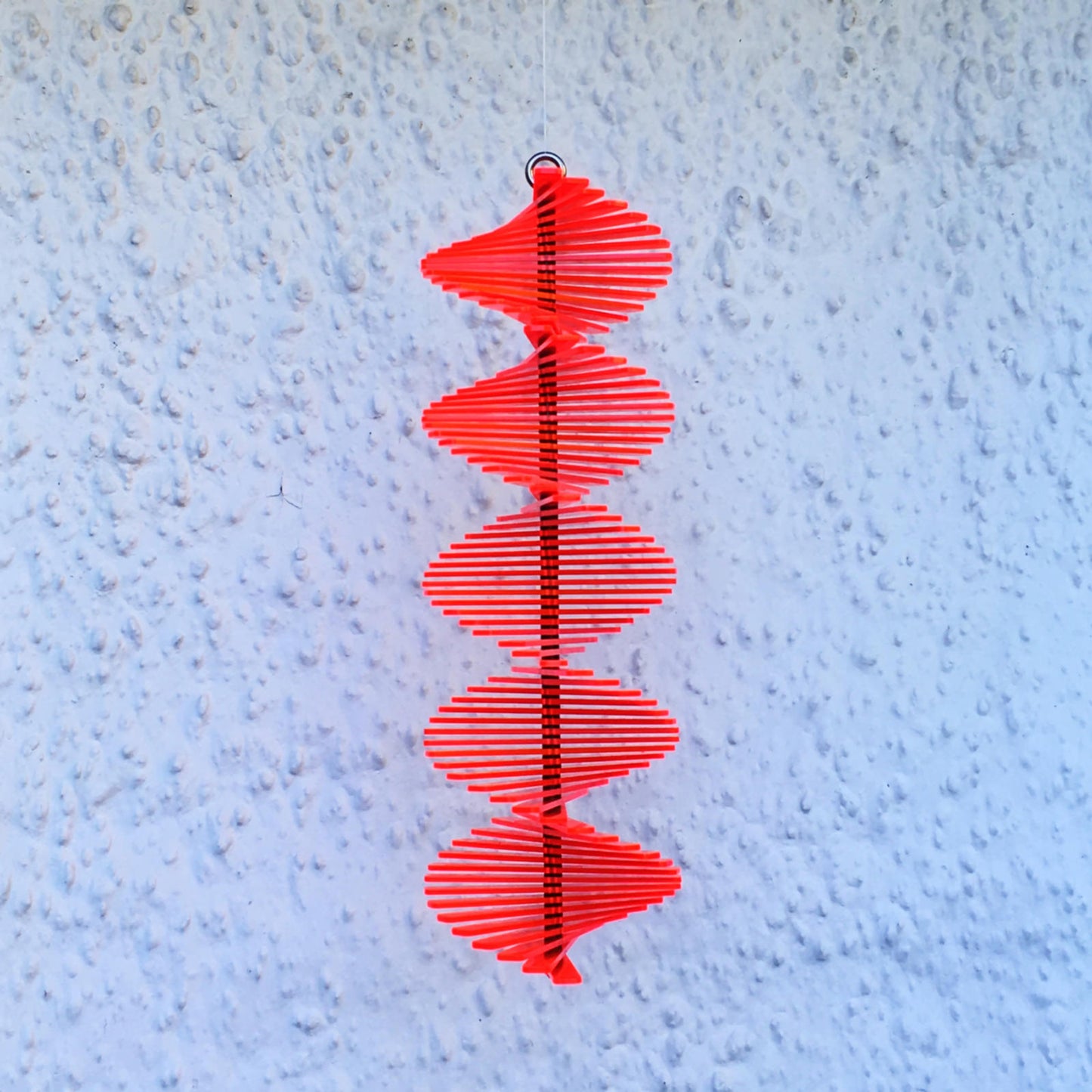 SunCatcher Fishtail Wind Spinner Garden in red