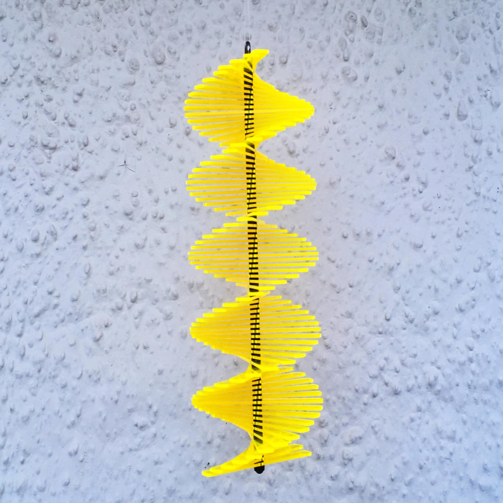 SunCatcher Fishtail Wind Spinner Garden in yellow