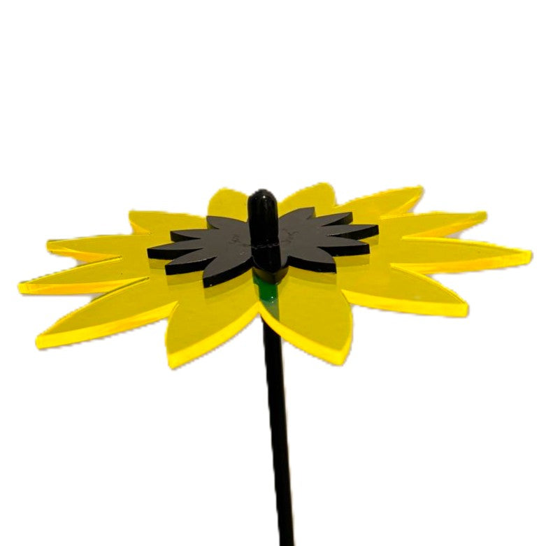Single SunCatcher Garden Décor Stake 'Sunflower'