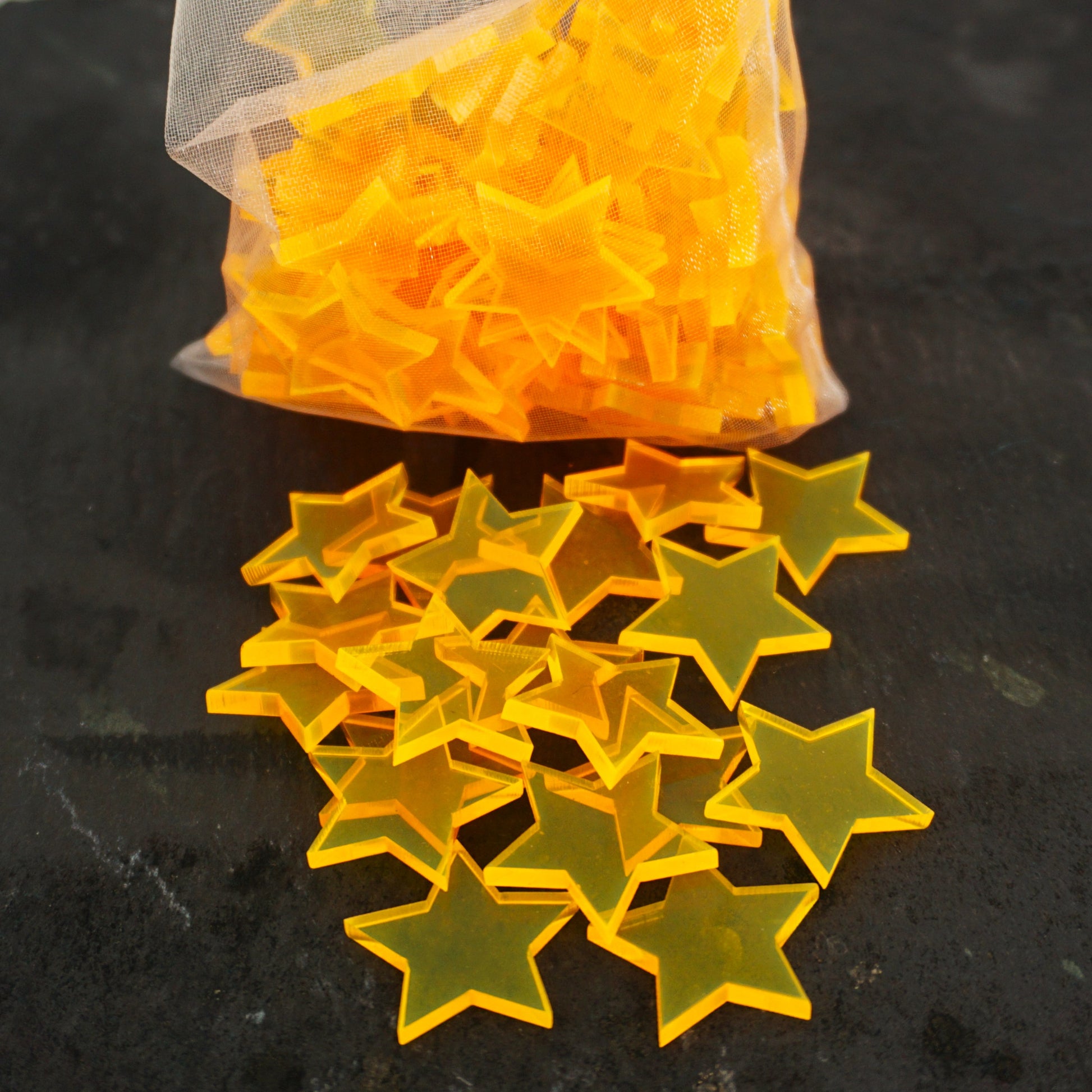 Scatter Glowing Table Decoration Packs 50, 100 for Events, Weddings, Parties, Plant Toppers, Indoor or Outdoor Decorations