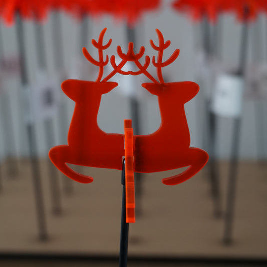 Single SunCatcher Garden Décor Stake 'Reindeer'