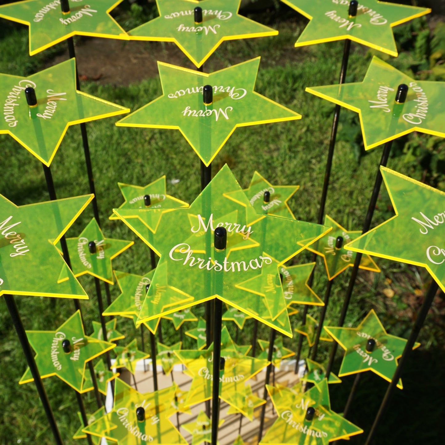 Sales Display Tabitha Merry Christmas Stars