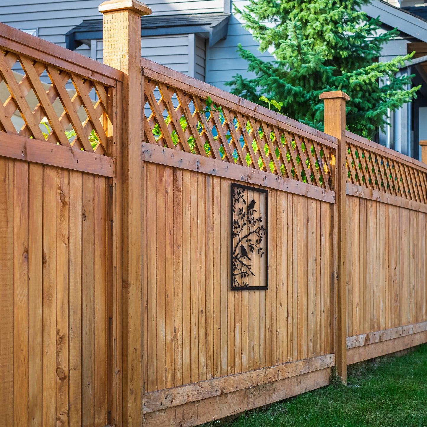 Song Birds in the Tree, SunCatcher Acrylic Wall Art Design