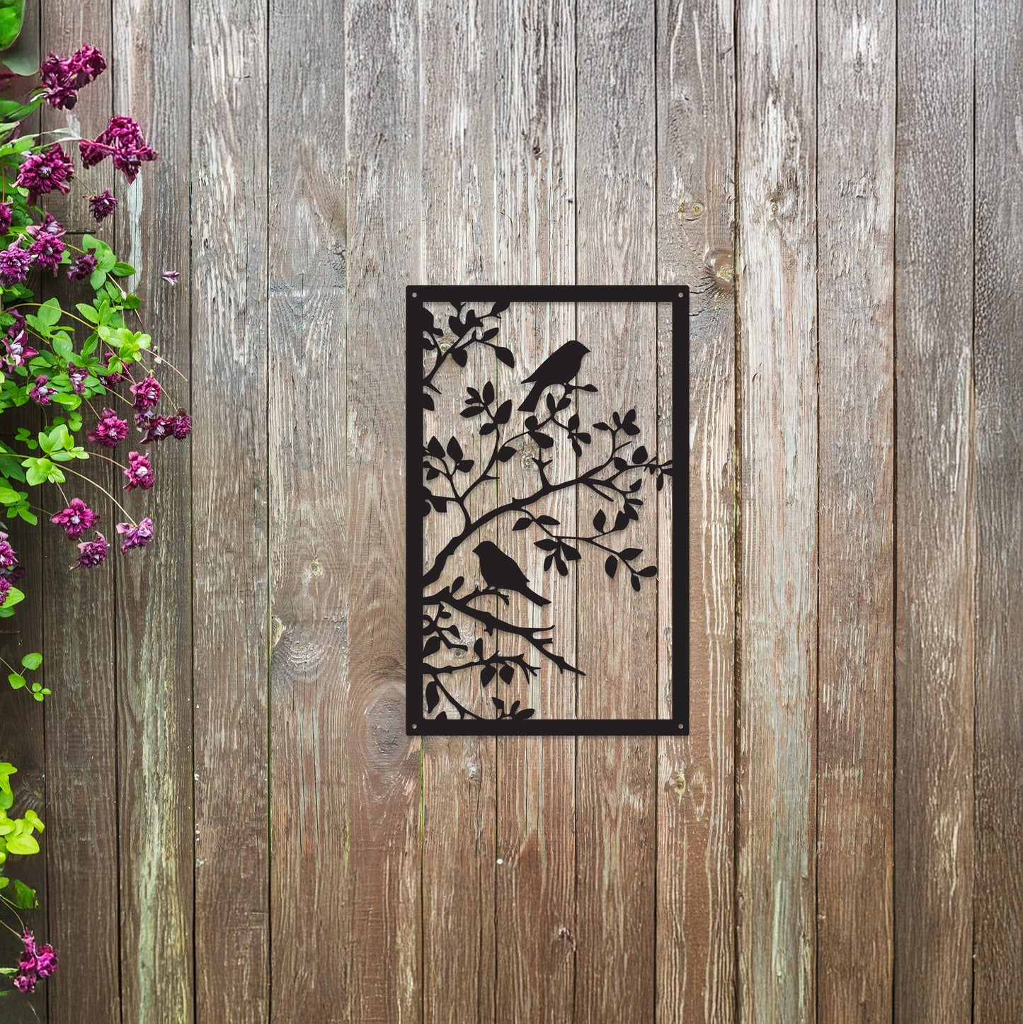 Song Birds in the Tree, SunCatcher Acrylic Wall Art Design