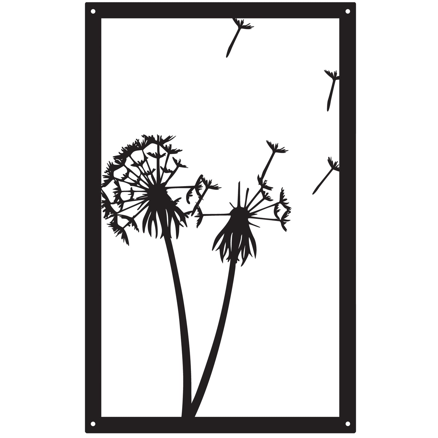 Dandelion in the Wind, SunCatcher Acrylic Wall Art Design