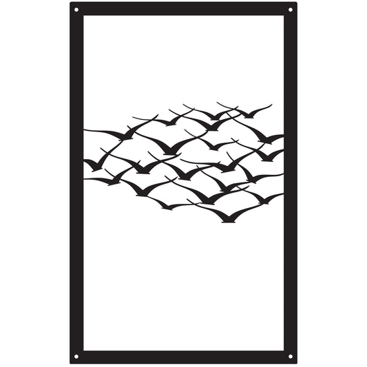 Flock of Birds, SunCatcher Acrylic Wall Art Design