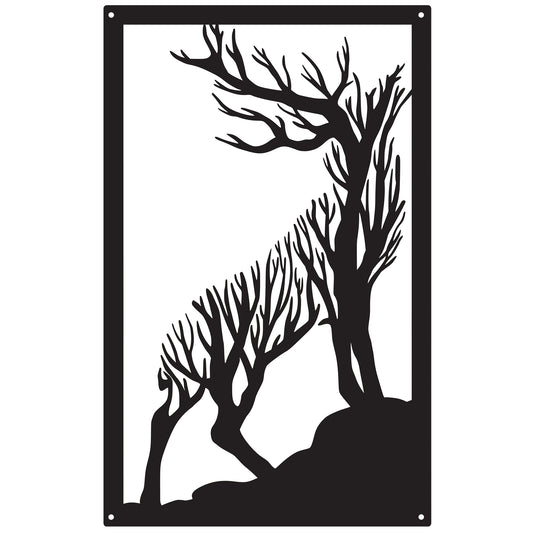 Roaring Stag, SunCatcher Wall Art Highland Stag Design