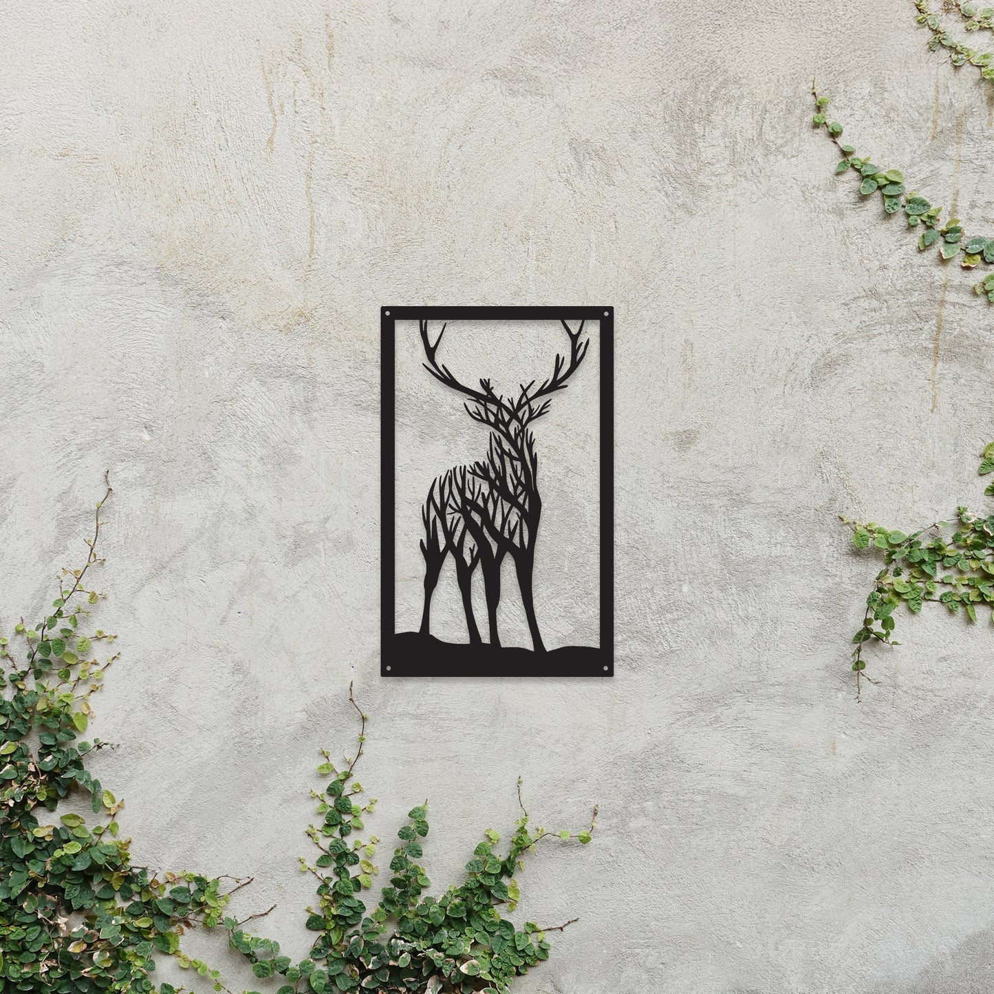 Staring Stag, SunCatcher Wall Art Highland Stag Design