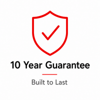 10-Year Guarantee - built to last